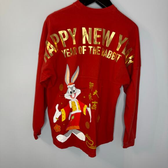 Looney Tunes 2023 Lunar New Year Rabbit Spirit Jersey Red Women's XS - Picture 1 of 12